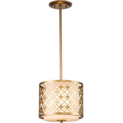 Lampa wisząca 2x40 W złota ZIGGY1PSLG Elstead Lighting Ziggy