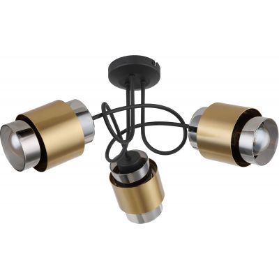 Lampa podsufitowa 3x40 W czarna 155603D Globo Lighting Milley