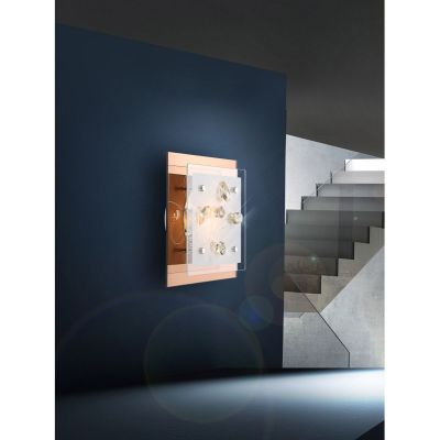 Lampa podsufitowa 1x40 W biały 40412 Globo Lighting Ayana