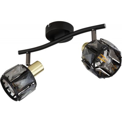 Lampa podsufitowa 2x40 W czarny 543572B Globo Lighting Indiana
