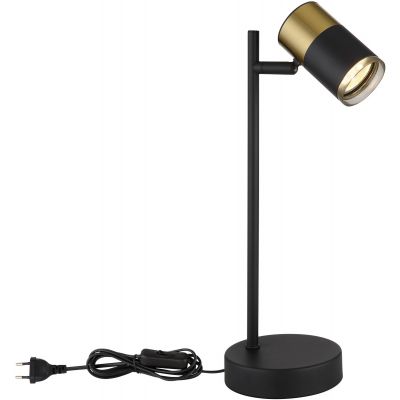 Lampa biurkowa 1x5 W czarna-miedź 57850T Globo Lighting Brisbon