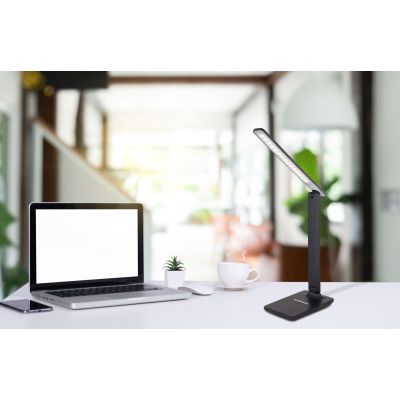 Lampa biurkowa 1x5 W czarna 58400S Globo Lighting Bulla