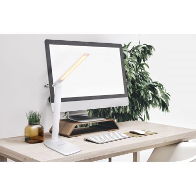 Lampa biurkowa 1x5 W biała 58400W Globo Lighting Bulla