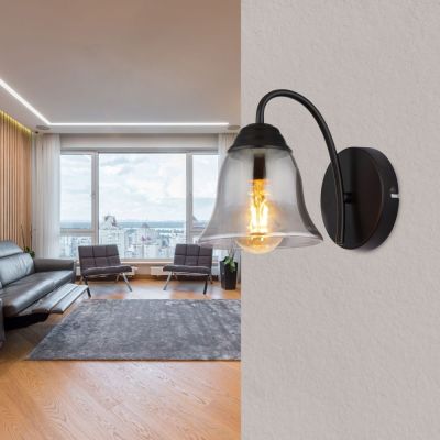 Kinkiet 1x60 W czarny 60298W Globo Lighting Gonny