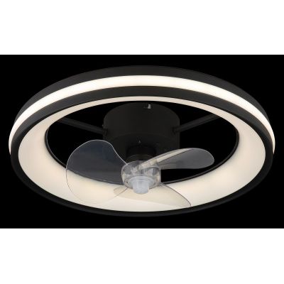 Lampowentylator podsufitowy 1x30 W czarna 03651 Globo Lighting Gatian