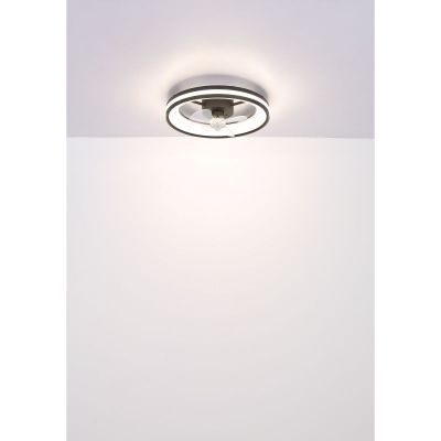 Lampowentylator podsufitowy 1x30 W czarna 03651 Globo Lighting Gatian