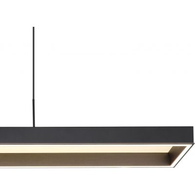 Lampa wisząca 1x70 W czarna 15643 Globo Lighting Sola