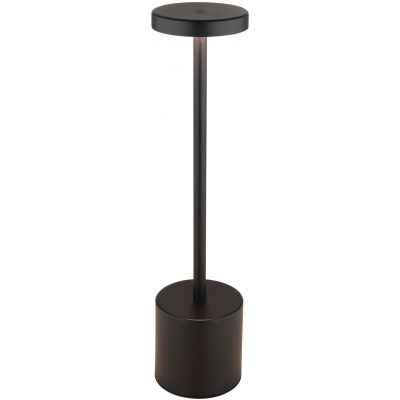 Lampa stołowa 1x1.2 W biała-czarna 21019B Globo Lighting Polina