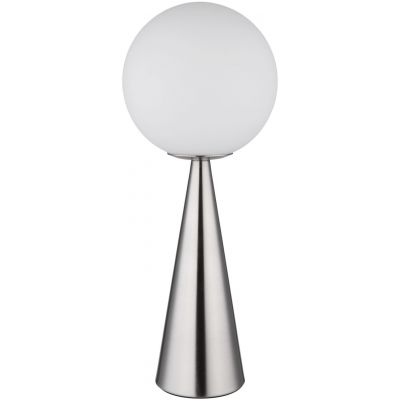 Lampa stołowa 1x40 W biała-nikiel 21031N Globo Lighting Polina