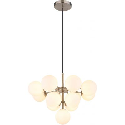 Lampa wisząca powyżej 6x5 W biała-nikiel 5614313N Globo Lighting Grappy