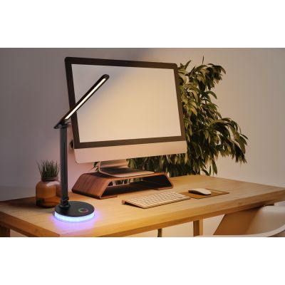 Lampa biurkowa 2x5 W czarna 58445B Globo Lighting Geraldo