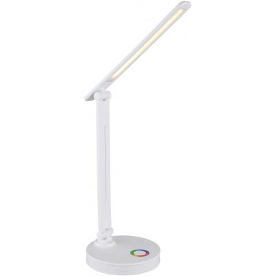 Lampa biurkowa 2x5 W biała 58445W Globo Lighting Geraldo