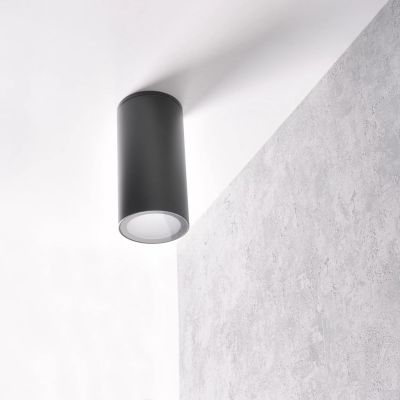 Lampa podsufitowa zewnętrzna 1x10 W czarna 320049 Goldlux Atlanta