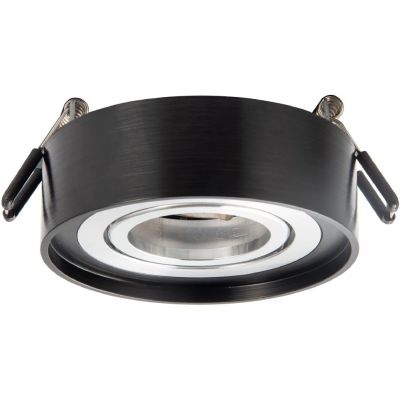 Lampa do zabudowy 1x8 W czarna 322067 Goldlux Gaja