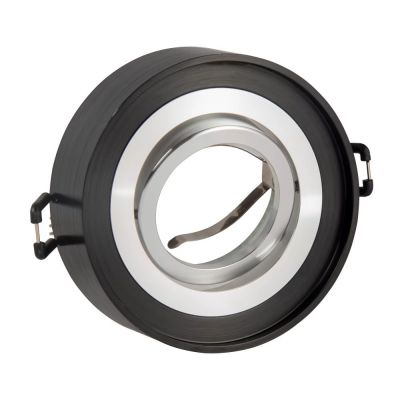 Lampa do zabudowy 1x8 W czarna 322067 Goldlux Gaja