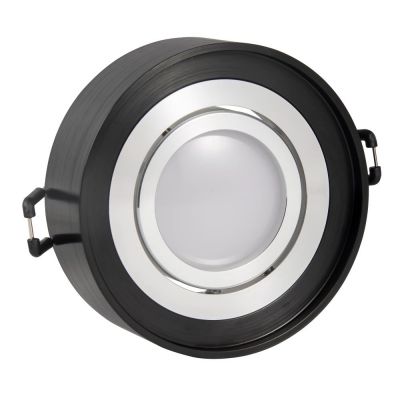 Lampa do zabudowy 1x8 W czarna 322067 Goldlux Gaja