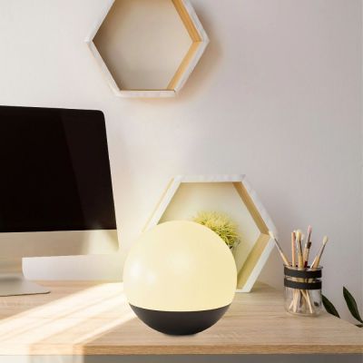 Lampa stołowa 1x1 W biała 325440 Goldlux Pako