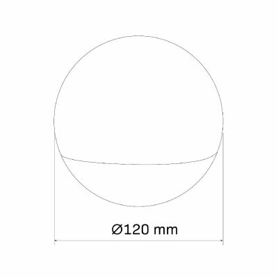 Lampa stołowa 1x1 W biała 325440 Goldlux Pako