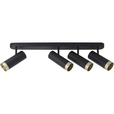Lampa podsufitowa 4x10 W czarna 326010 Goldlux Fado