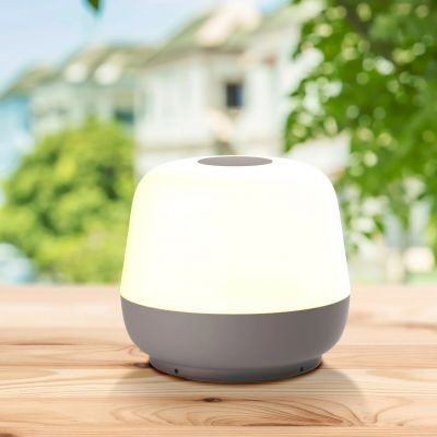Lampa stołowa 1x W beżowa 329394 Goldlux Samba
