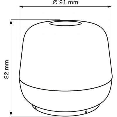 Lampa stołowa 1x W beżowa 329394 Goldlux Samba