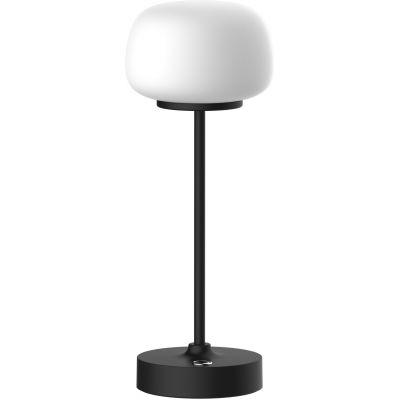 Lampa stołowa 1x2 W biała-czarna 329875 Goldlux Gwinea