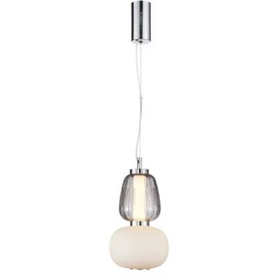 Lampa wisząca 1x18 W chrom PND9837418WCH Italux Ersi
