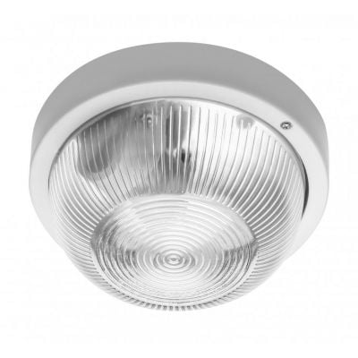 Plafon 1x40 W biały OSIBBL06000 GTV Ibiza