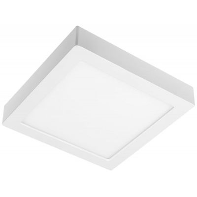 Plafon 1x18 W biały LDBLRKW18W61 GTV Bolero