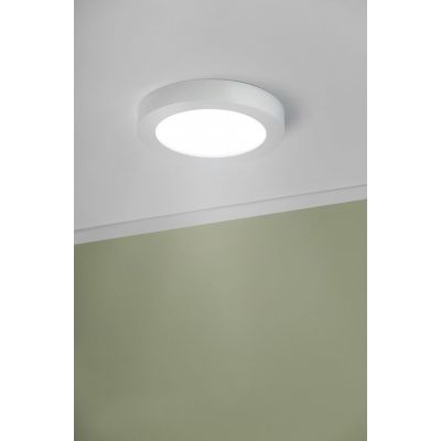 Plafon 1x18 W biały LDBLROK18W61 GTV Bolero