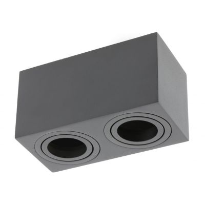 Lampa podsufitowa 2x20 W czarna OSAVB80160KW200 GTV Aveiro