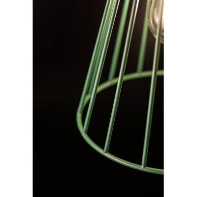 Lampa wisząca 1x40 W zielona-złota OSKALE2726DEC GTV Kaliope