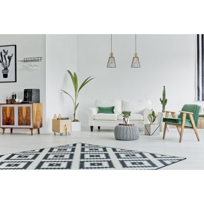 Lampa wisząca 1x40 W zielona-złota OSKALE2726DEC GTV Kaliope