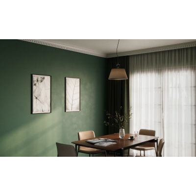 Lampa wisząca 1x40 W kremowa OSKAS05DEC GTV Kasel