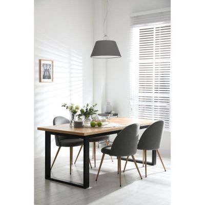 Lampa wisząca 1x40 W szary/popielaty OSKAS15DEC GTV Kasel