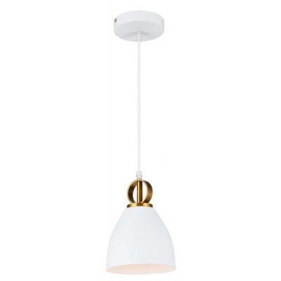 Lampa wisząca 1x40 W biała OSKERA00DEC GTV Kerala