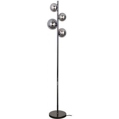 Lampa stojąca 4x20 W czarna FL4060074BCR Italux Canello