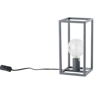Lampa biurkowa 1x60 W szara MTBR4366T1GR Italux Sigalo