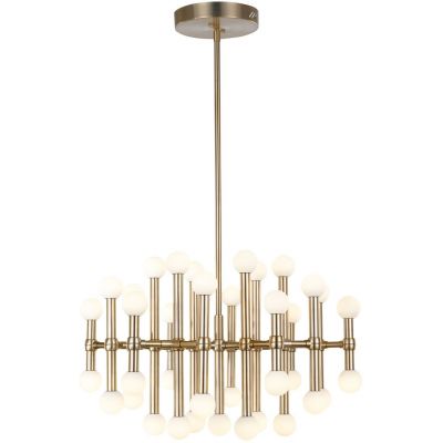 Lampa wisząca x94 W biała-brązowa MX1600900837AB Italux Giovanna