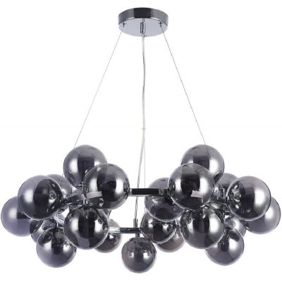 Lampa wisząca powyżej 6x28 W chrom PND525225CHSMK Italux Cabella