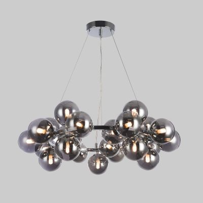 Lampa wisząca powyżej 6x28 W chrom PND525225CHSMK Italux Cabella