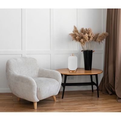 Lampa biurkowa 1x10 W złota TB287981GDWH Italux Olmeto