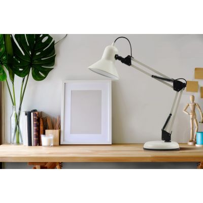 Lampa biurkowa 1x5 W biała TB29743BG Italux Tiago