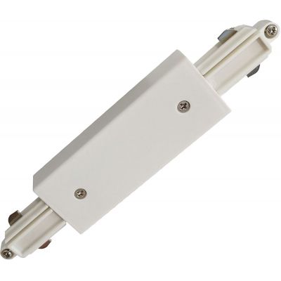 Element łączący szyny x W czarny TRLH1CCONNLONGWH Italux Marvi Track Connector