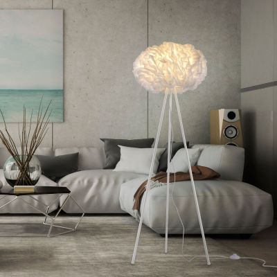 Lampa stojąca 1x10 W biała 1121216 Just Light Lola Smart Naomi