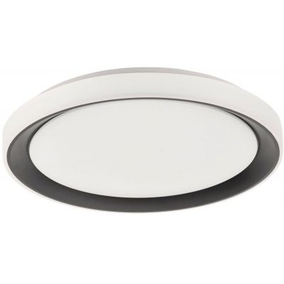 Inteligentny plafon 1x24 W biały-czarny 1465918 Just Light Lola Smart Disc