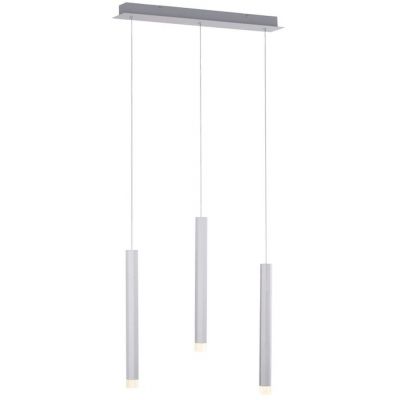 Lampa wisząca 3x4.8 W biała-aluminium 1520395 Just Light Bruno
