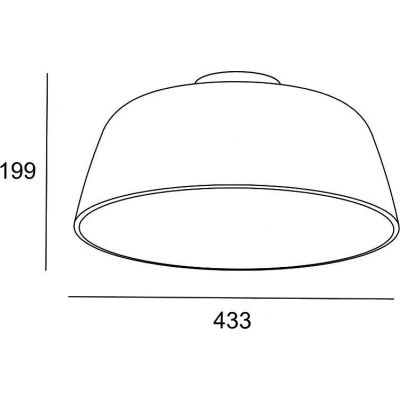 Lampa podsufitowa 1x15 W biały 15833114DL Leds C4 Miso