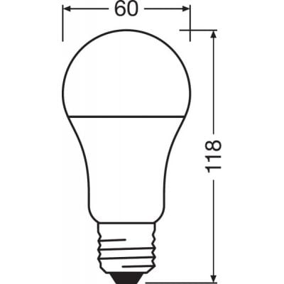 Żarówka LED 1x13 W 2700 K e27 4058075127029 Osram LED Star Classic A