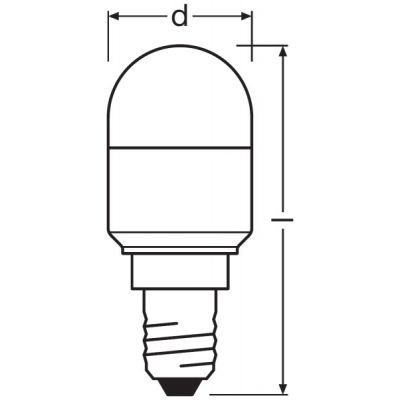 Żarówka LED 1x2.3 W 2700 K e14 4058075432758 Osram LED Special